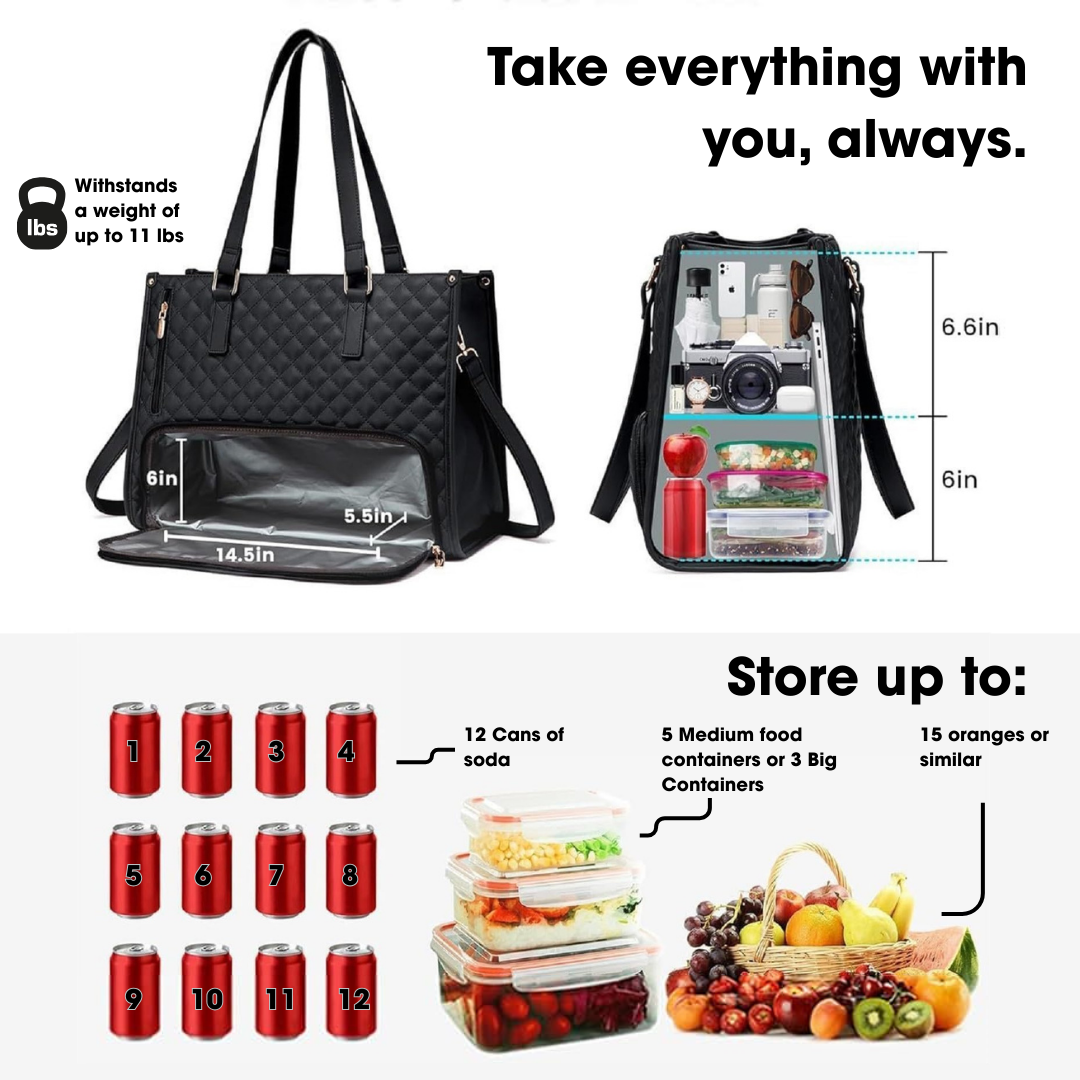 3-in-1 Bag, Elegant and Spacious