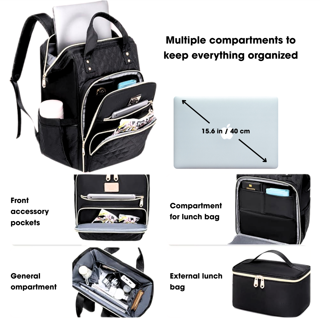 3-in-1 Backpack with Lunch Bag - Weitars Edition