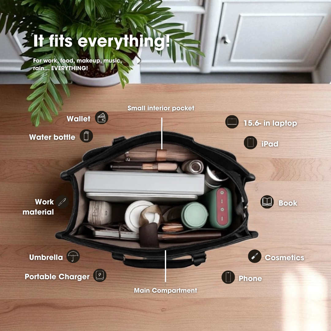 3-in-1 Bag, Elegant and Spacious