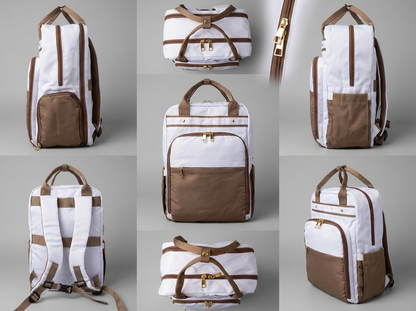 4-in-1 Backpack with Lunch Bag