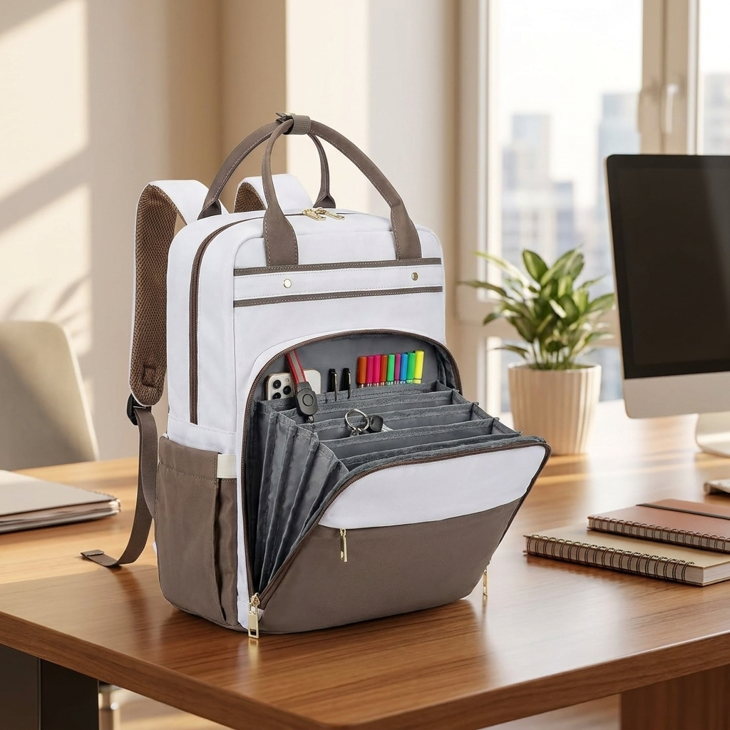 4-in-1 Backpack with Lunch Bag